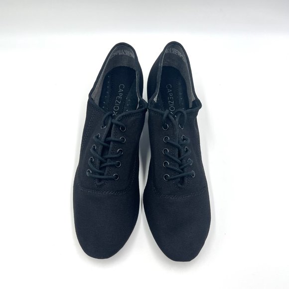 7W 7 WIDE Capezio Womens BR74 Practice Cuban‎ Ballroom Dance Shoes Heels - Picture 3 of 15